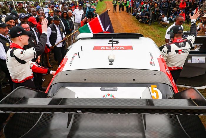 Sami Pajari, Marko Salminen, Toyota Gazoo Racing WRT2 Toyota GR Yaris Rally1