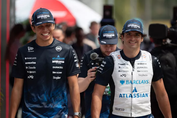 Alexander Albon, Williams, Carlos Sainz, Williams