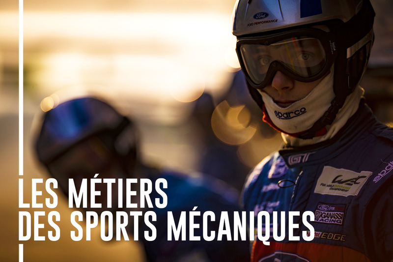 Les métiers des sports mécaniques