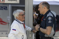 Берни Экклстоун и руководитель Scuderia Toro Rosso Франц Тост