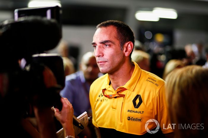 Cyril Abiteboul, Managing Director, Renault Sport F1 Team