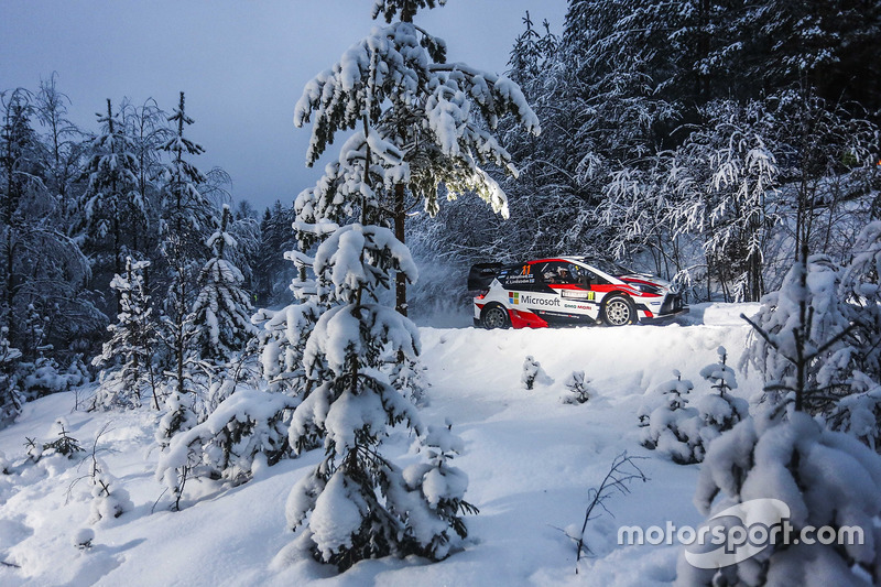 Juho Hänninen, Kaj Lindström, Toyota Yaris WRC
