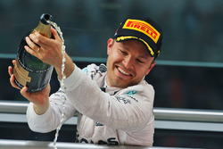 Podium: winner Nico Rosberg, Mercedes AMG F1 Team