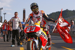 Marc Marquez, Repsol Honda Team, vainqueur de la course et Champion du monde