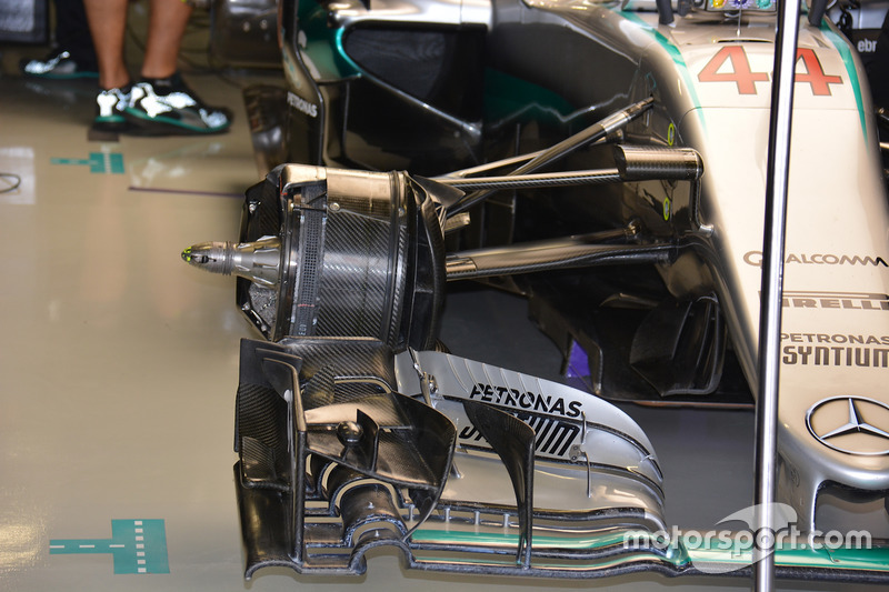 Mercedes AMG F1 W07 Hybrid, front wing