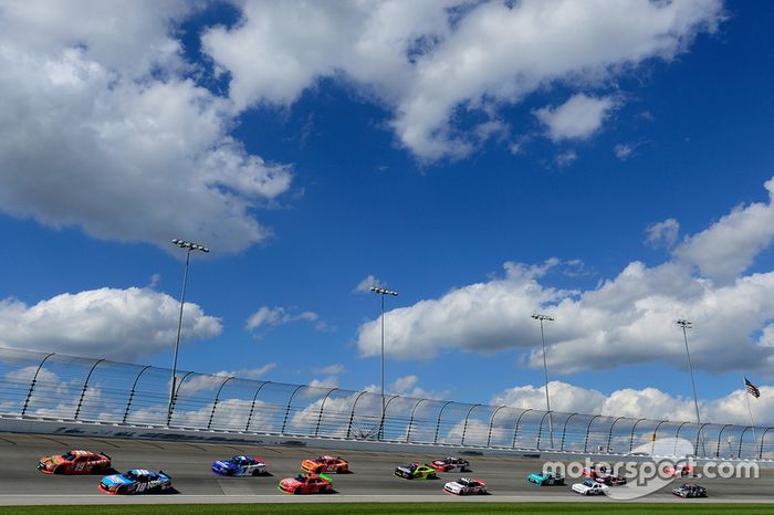 Daniel Suárez, Joe Gibbs Racing Toyota, Kyle Busch, Joe Gibbs Racing Toyota