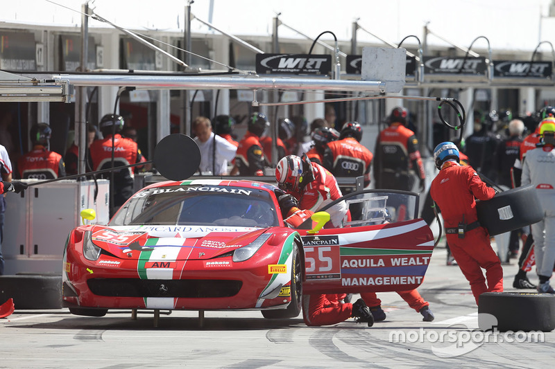 #55 AF Corse Ferrari 458 GT3: Claudio Sdanewitsch, Rino Mastronardi