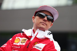 Kimi Raikkonen, Ferrari op de rijdersparade
