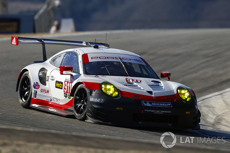 #911 Porsche Team North America Porsche 911 RSR: Patrick Pilet, Dirk Werner