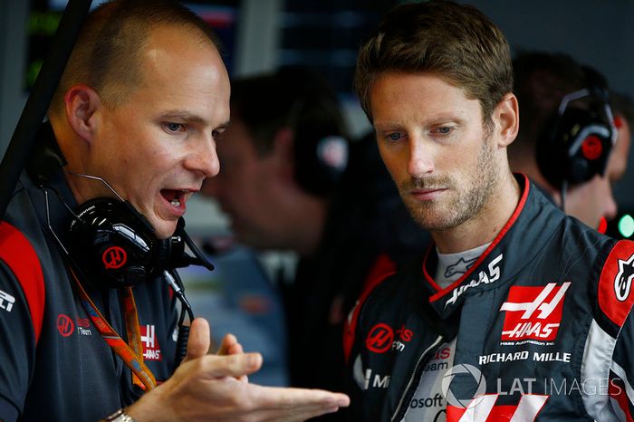  Romain Grosjean, Haas F1 Team