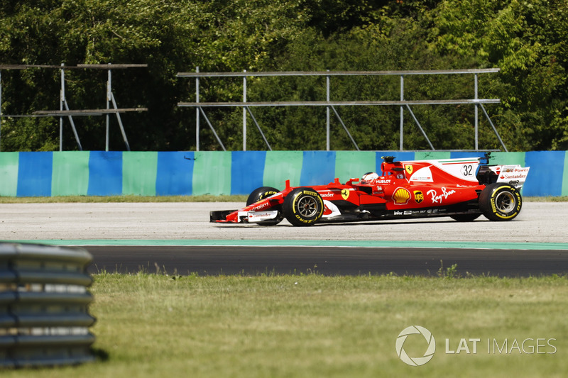 Charles Leclerc, Ferrari SF70H, off the circuit