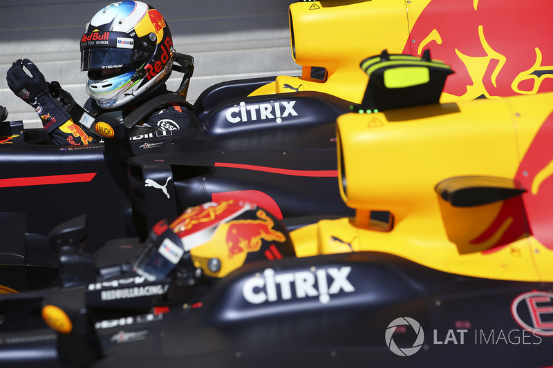 Max Verstappen, Red Bull, Daniel Ricciardo, Red Bull Racing, Parc Ferme