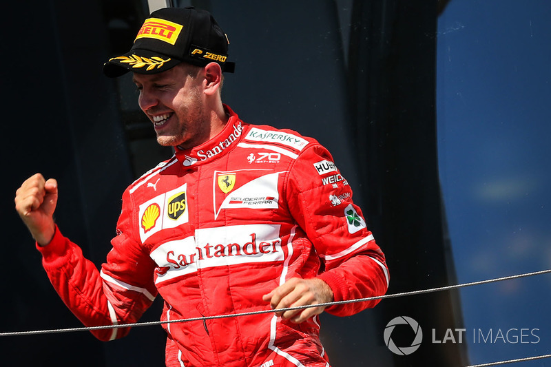 1. Sebastian Vettel, Ferrari