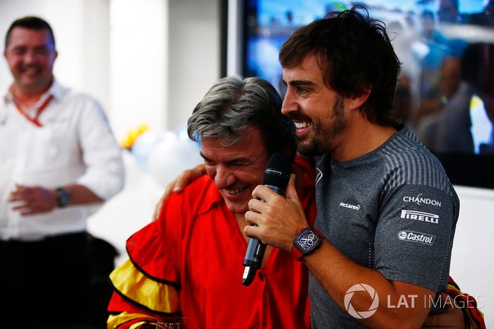 Fernando Alonso, McLaren, celebra su cumpleaños