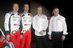 Яри-Матти Латвала, Юхо Хяннинен, Эсапекка Лаппи, Томми Мякинен, Toyota GAZOO Racing, Toyota Yaris WRC