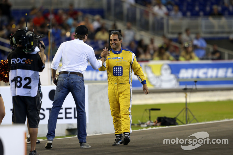 Juan Pablo Montoya y Fredrik Johnsson, RoC