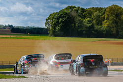 Ken Block, Kevin Hansen et Guy Wilks en piste à Mettet