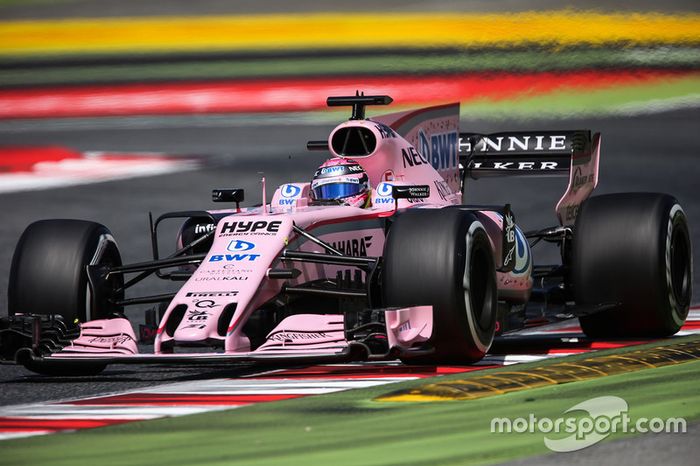 23º Sergio Pérez - 15 carreras - De Alemania 2016 a España 2017 - Force India