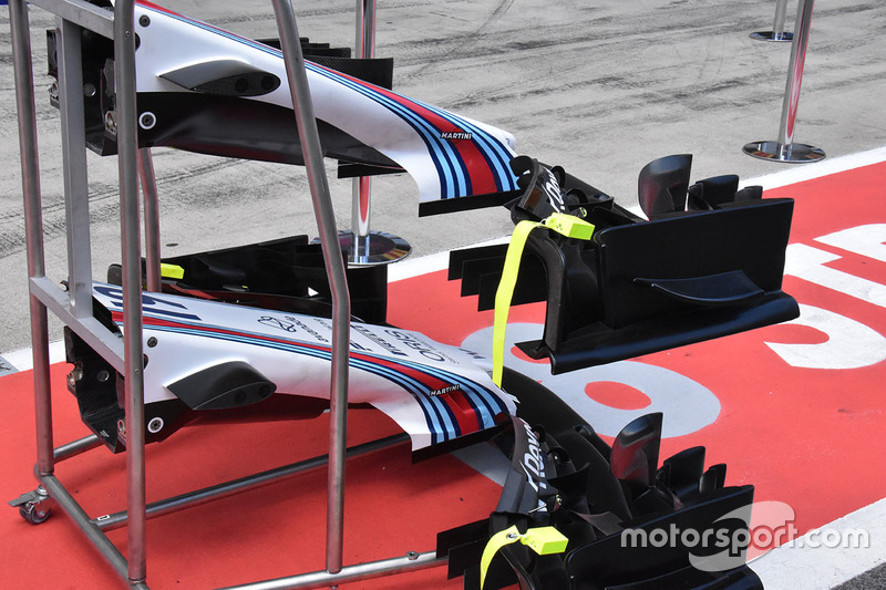 Williams FW40 nose detail