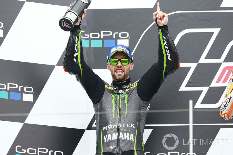 Podium perdana Folger bersama Yamaha Tech 3