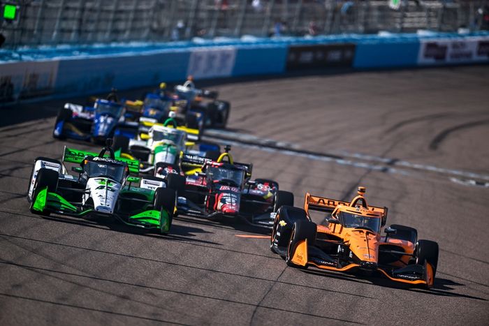 Louis Foster, Rahal Letterman Lanigan Racing, Christian Lundgaard, Arrow McLaren