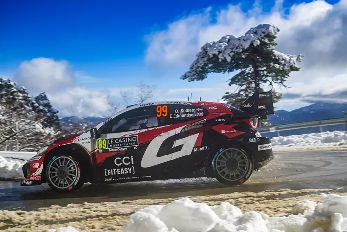 Oliver Solberg, Elliott Edmondson, Toyota Gazoo Racing WRT Toyota GR Yaris Rally1