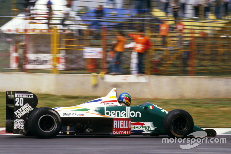 1986: Gerhard Berger, Benetton B186 BMW