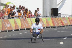 Alex Zanardi ai Giochi Paralimpici di Rio de Janeiro