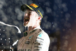 Podium: Sieger Nico Rosberg, Mercedes AMG F1