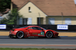 #82 Risi Competizione Ferrari 488 GTE: Giancarlo Fisichella, Toni Vilander, Matteo Malucelli
