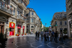 Vista genreal de Bakú