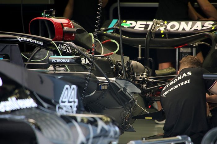 Mercedes F1 W15 detalle