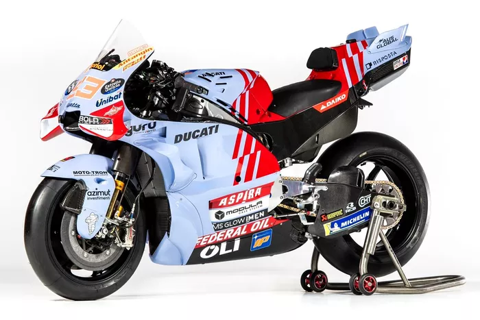 Marc Marquez, livrea della moto Gresini Racing