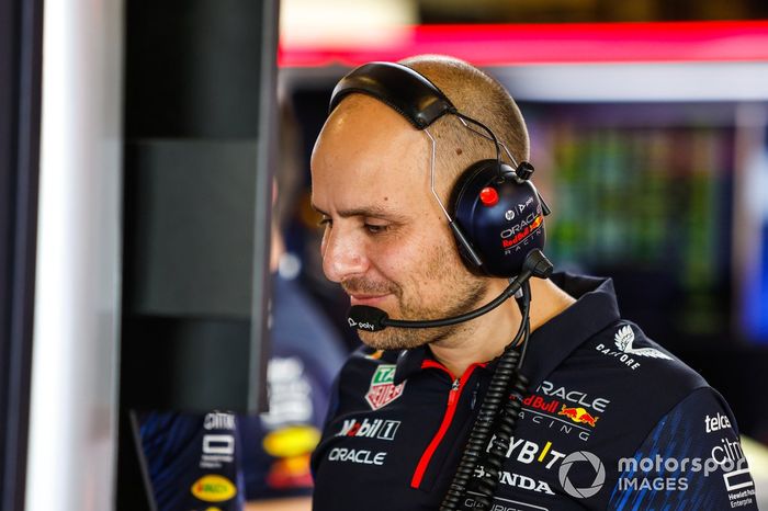 Gianpiero Lambiase, ingeniero de Red Bull Racing