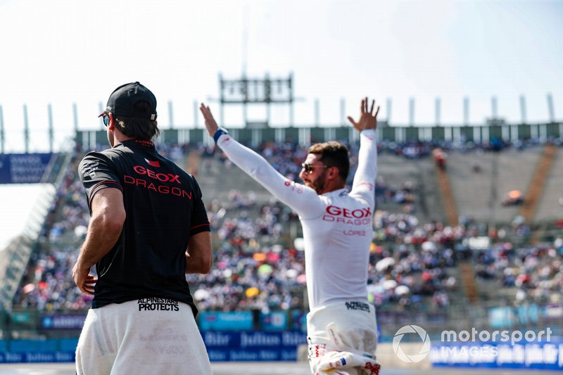 Felipe Nasr, GEOX Dragon Racing, Penske EV-3 e Jose Maria Lopez, GEOX Dragon Racing, Penske EV-3