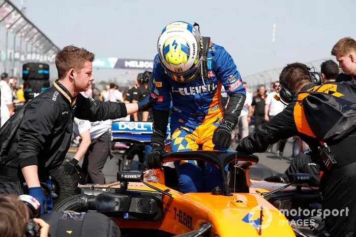 4. Lando Norrisi: 19 años y 126 días en el GP de Australia 2019