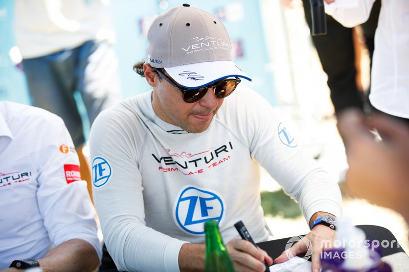 Felipe Massa, Venturi Formula E, firma autografi