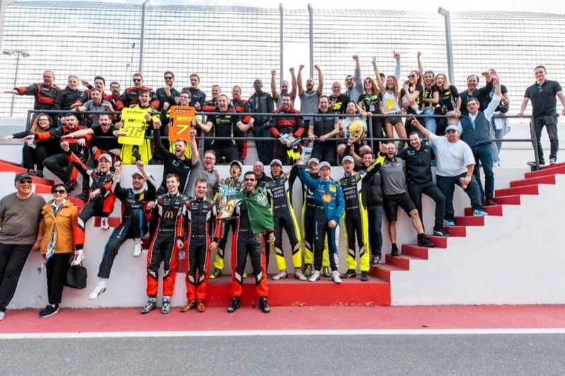 #46 Team WRT, BMW M4 GT3 Valentino Rossi, Sean Gelael, Max Hesse, Maxime Martin, Tim Whale