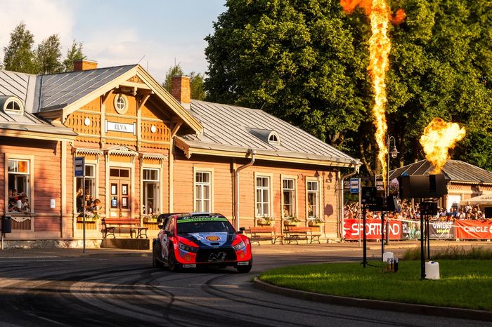 Ott Tänak, Martin Järveoja, Hyundai World Rally Team Hyundai i20 N Rally1