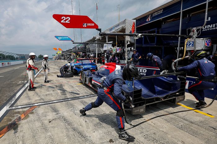 #22 United Autosports USA, ORECA LMP2 07: Daniel Goldburg, Paul Di Resta, Rasmus Lindh