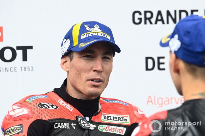 Podio: tercer lugar Aleix Espargaró, Aprilia Racing Team