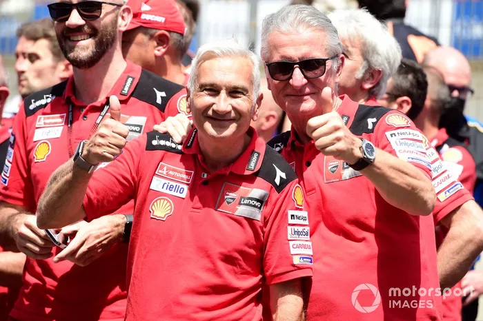 Miembros del equipo Ducati 