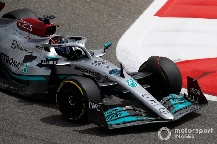 George Russell, Mercedes W13

