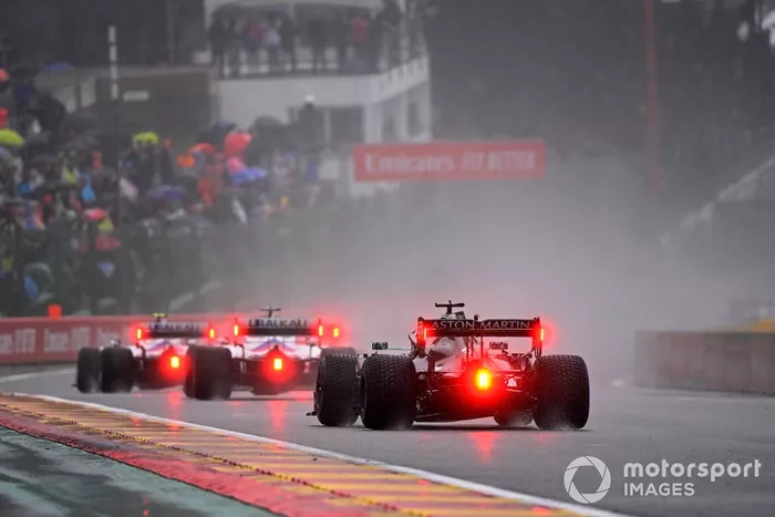 Mick Schumacher, Haas VF-21, Nikita Mazepin, Haas VF-21, Lance Stroll, Aston Martin AMR21