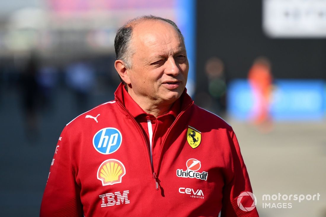 Frederic Vasseur, dyrektor zespołu Scuderia Ferrari