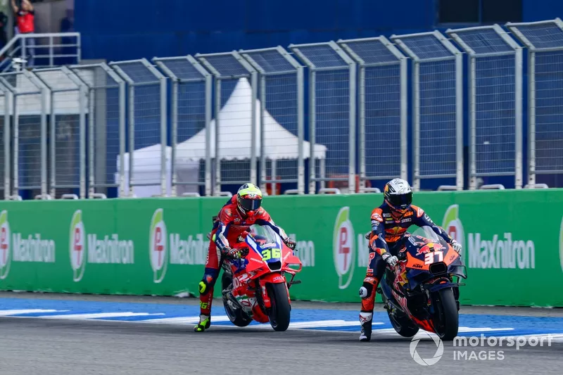 Pedro Acosta, Red Bull KTM Factory Racing Crash