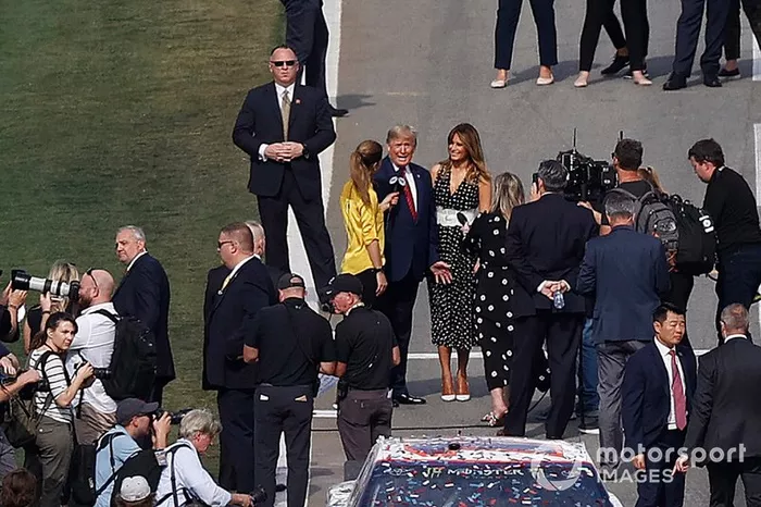 President Donald Trump at Daytona 500