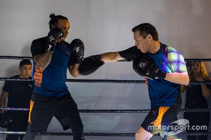 Lewis Hamilton, Mercedes y Julio César Chávez, excampeón mundial de boxeo