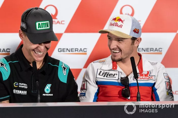 Fabio Quartararo, Petronas Yamaha SRT, Jack Miller, Pramac Racing
