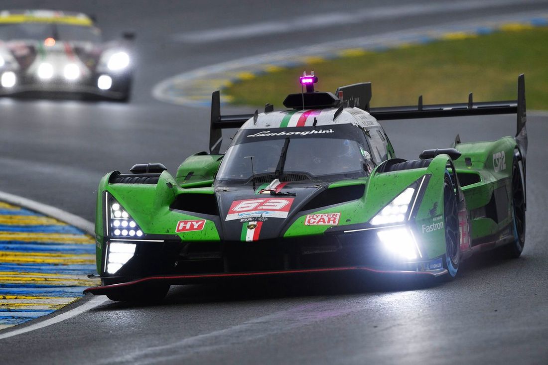 #63 Lamborghini Iron Lynx Lamborghini SC63: Mirko Bortolotti, Daniil Kvyat, Edoardo Mortara